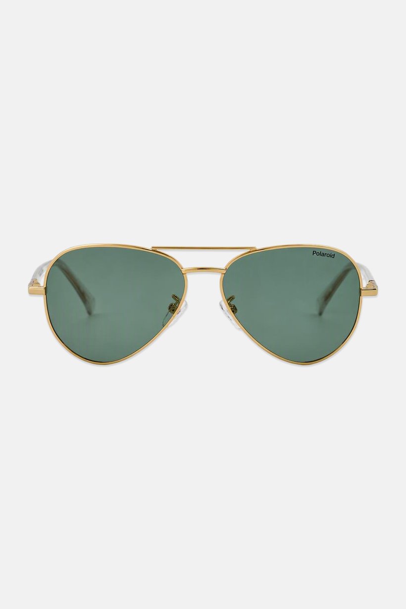 Men PLD 4186/G/S/X Aviator Sunglasses, Gold