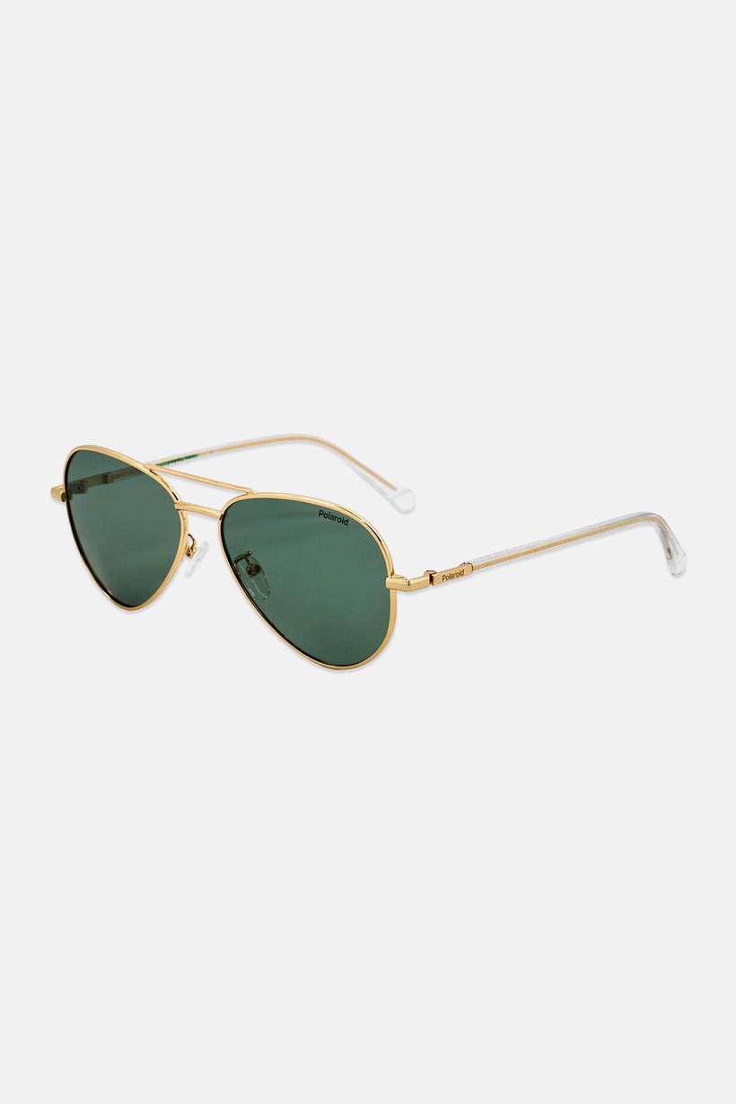 Men PLD 4186/G/S/X Aviator Sunglasses, Gold