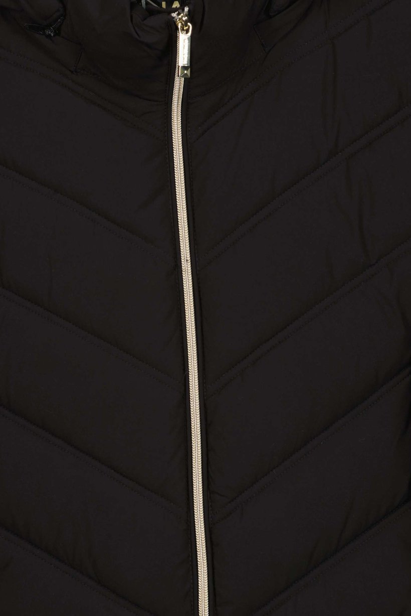 Women Quilted Puffer Jacket, Black