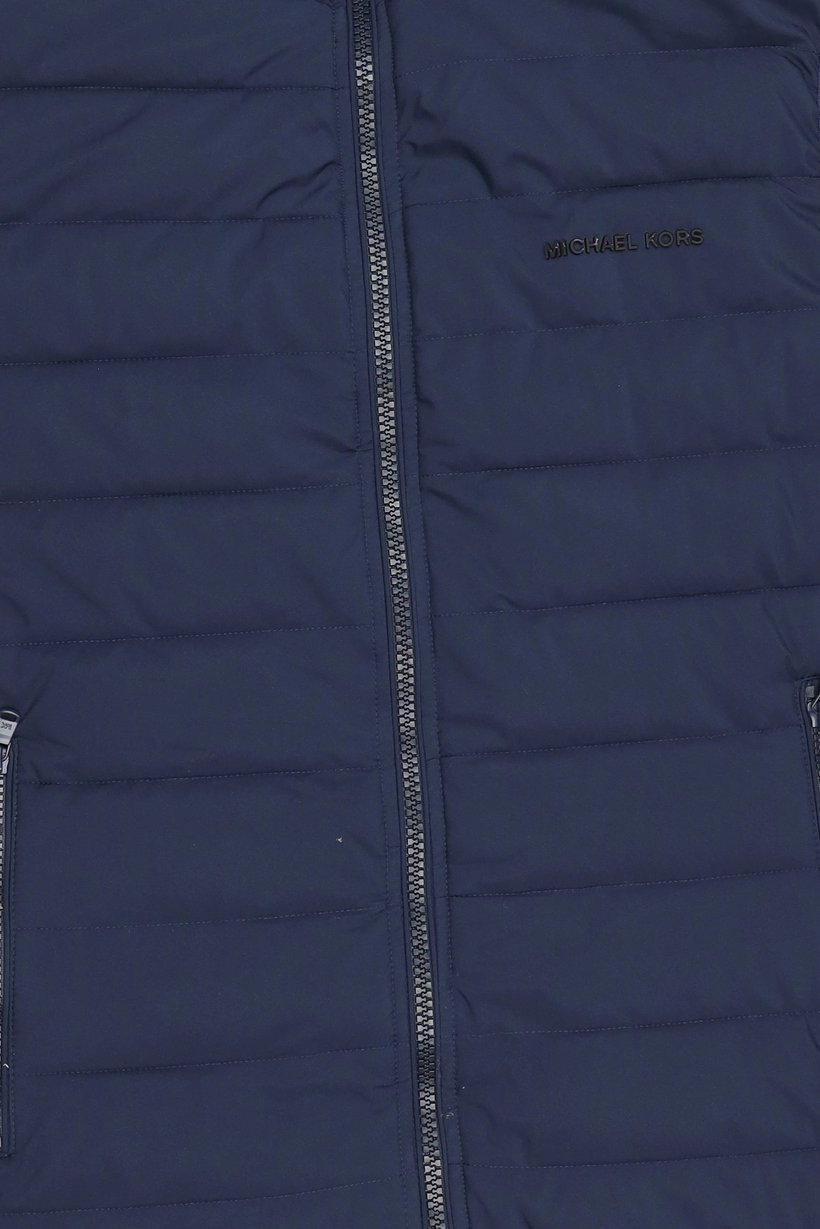 Women Quilted Puffer Vest Jacket, Navy
