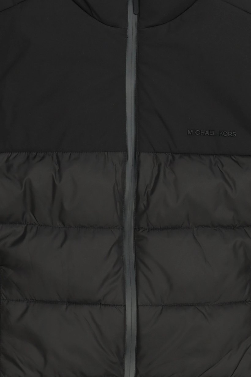 Women Quilted Puffer Vest Jacket, Black