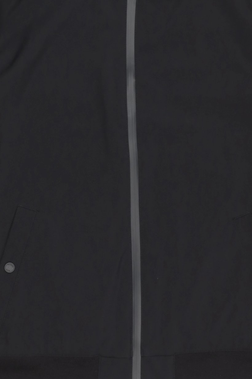 Men Plain Bomber Jacket, Black
