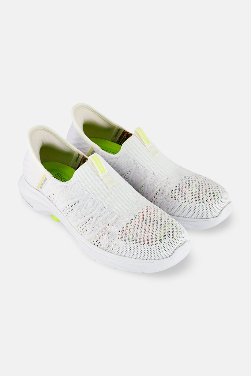 Women Go Walk 7 Slip On Walking Shoes, White
