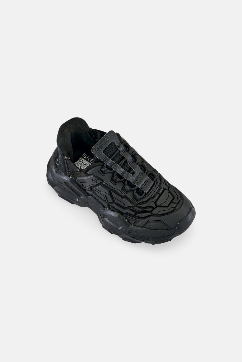 Kids Boy Orbitron Slip On Outdoor Shoes, Black