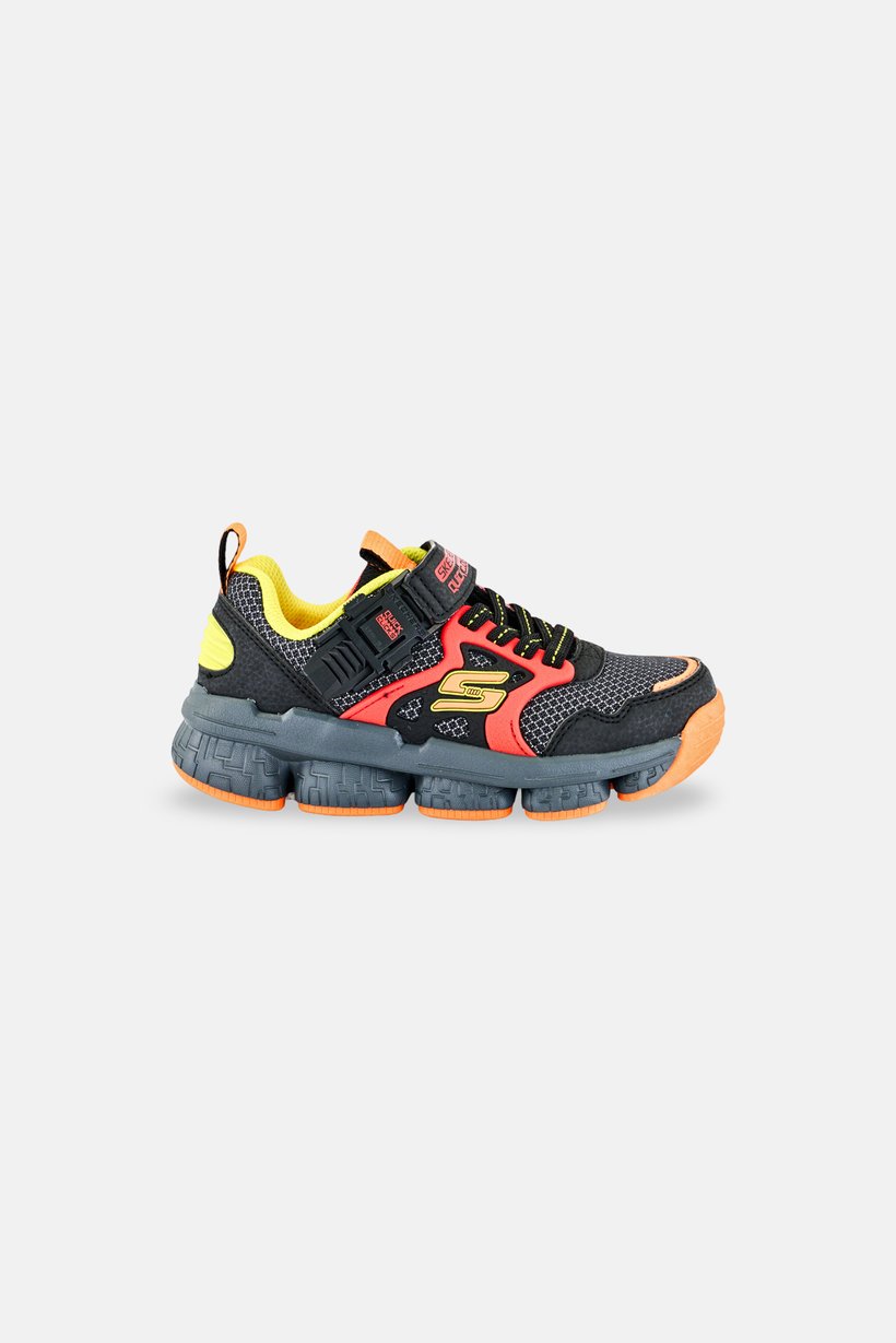 Kids Boy Lunnix Push Button Closure Outdoor Shoes, Multicolor