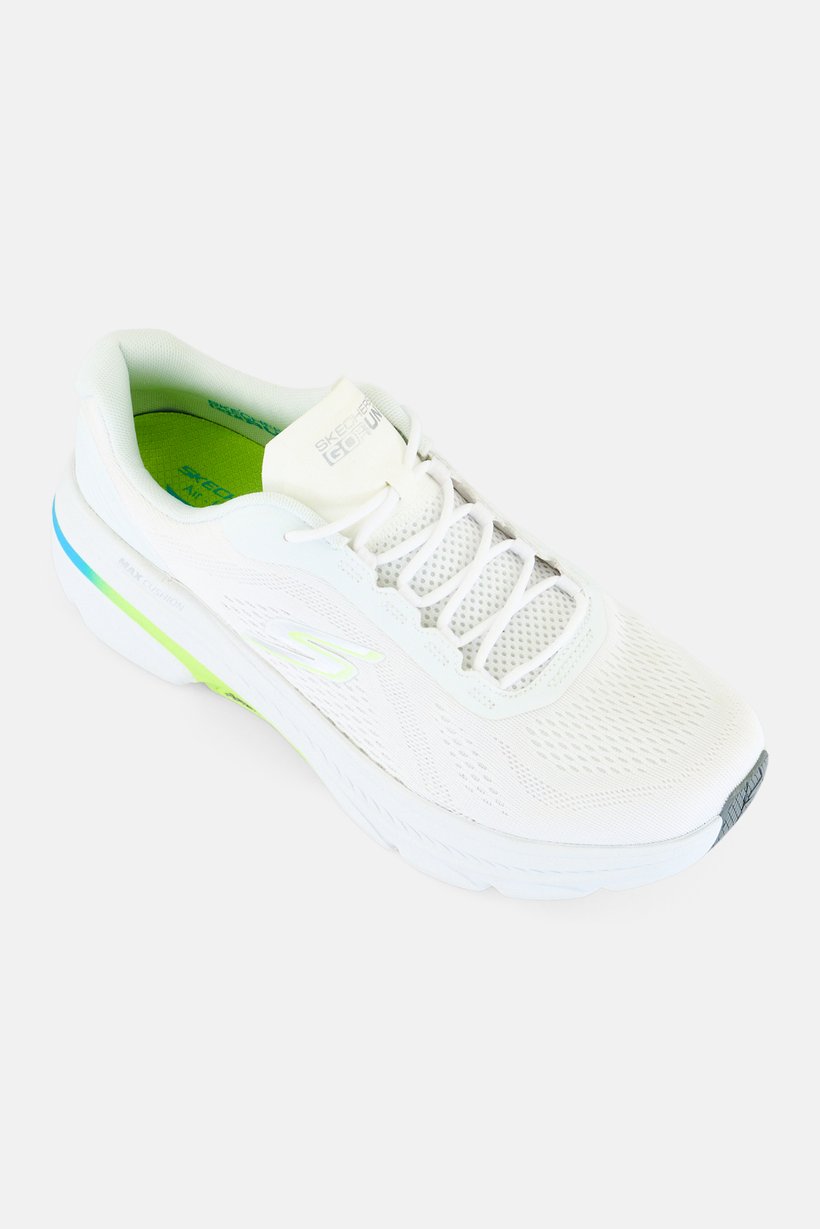 Men Max Cushioning Arch Lace Up Training Shoes, White