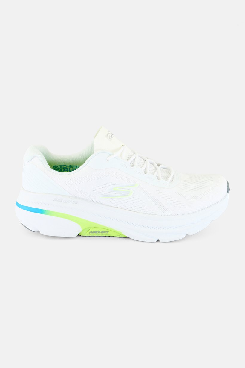 Men Max Cushioning Arch Lace Up Training Shoes, White