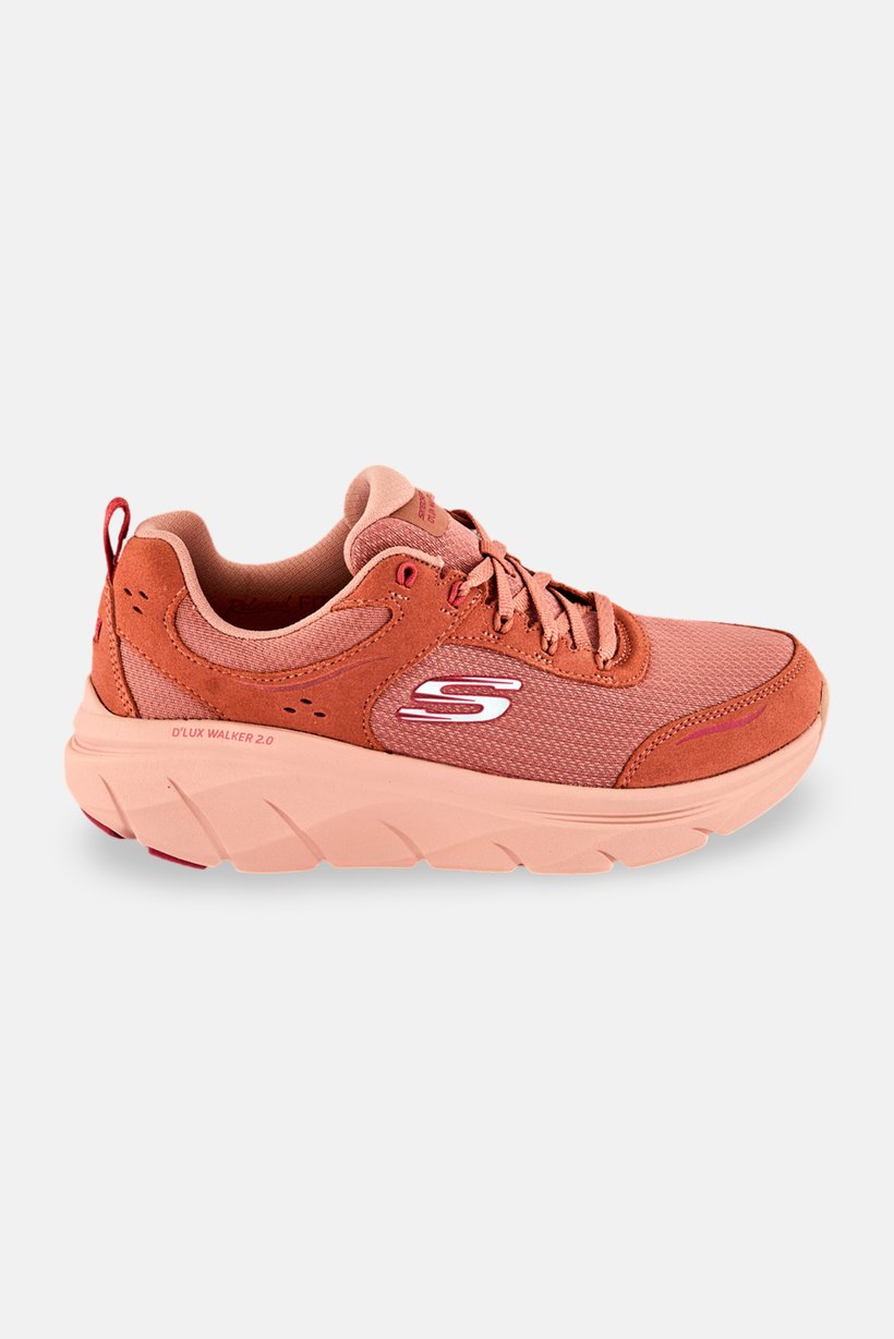 Women D,LUX Lace Up Training Shoes, Rust