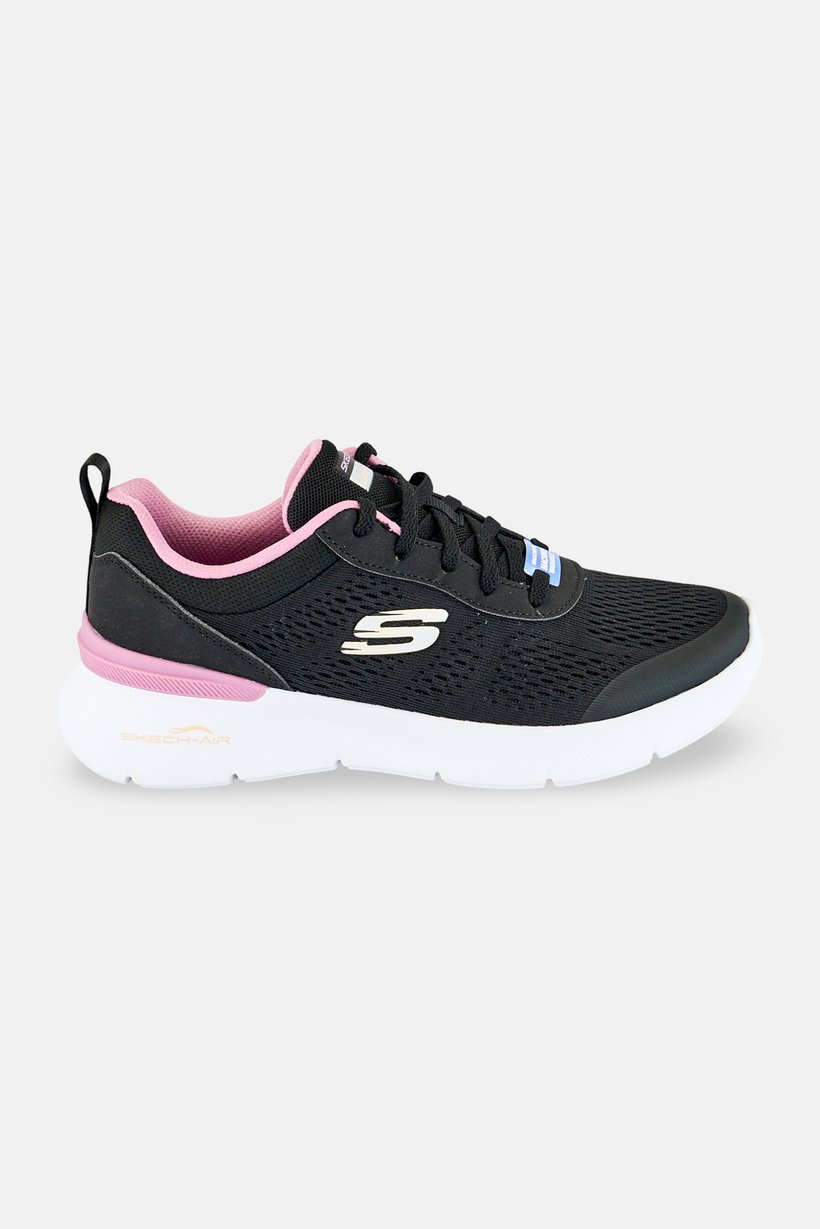 Women Skech-Air Dynamight 2,0 Lace Up Training Shoes, Black