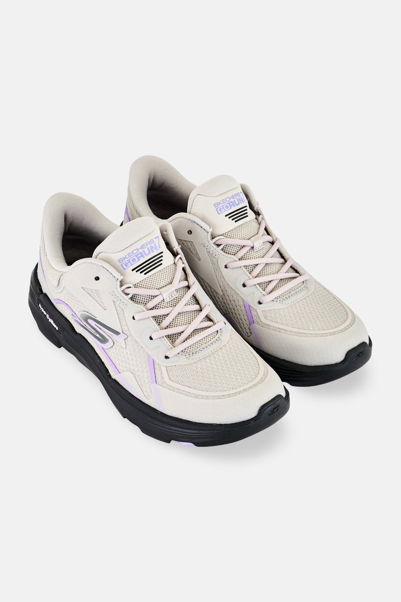 Women Go Run Lace Up Training Shoes, Light Grey