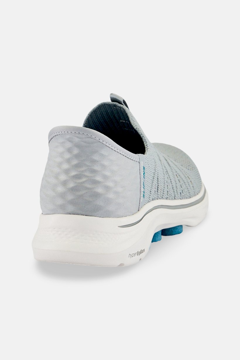Women GO WALK 7 Slip On Walking Shoes, Grey