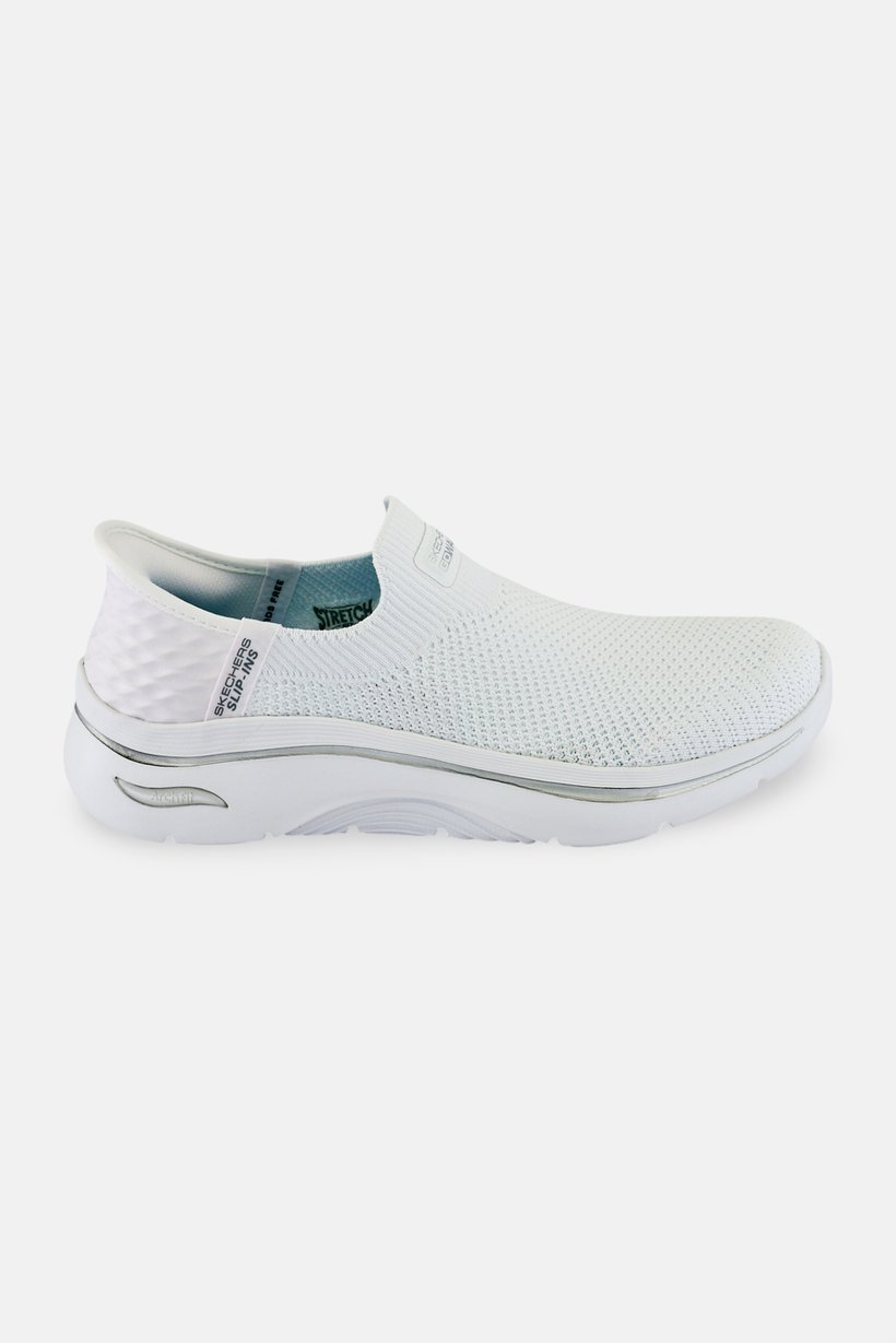 Women Go Walk Arch Fit Slip On Walking Shoes, White