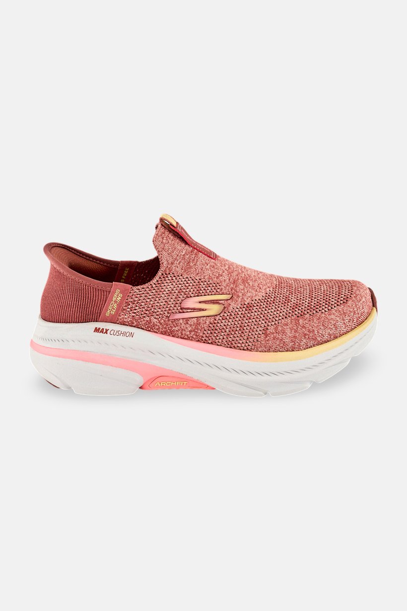 Women Max Cushioning Arch Slip On Running Shoes, Dusty Pink