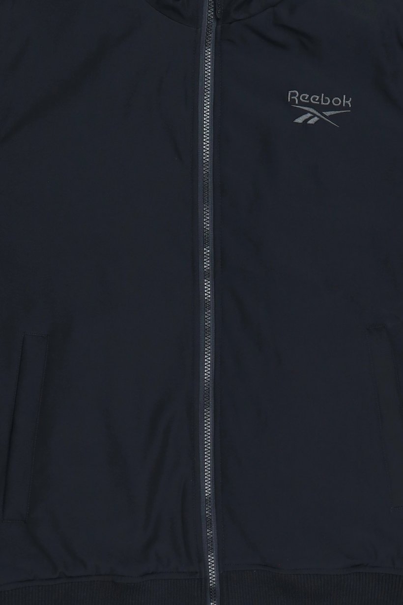 Men Sportswear Fit Long Sleeve Outdoor Jacket, Black