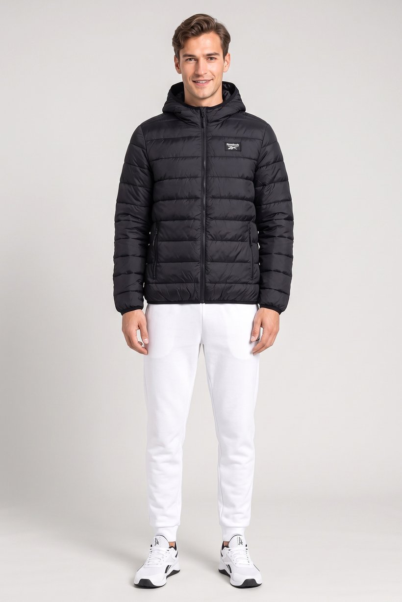 Men Sportswear Fit Outdoor Jacket, Black