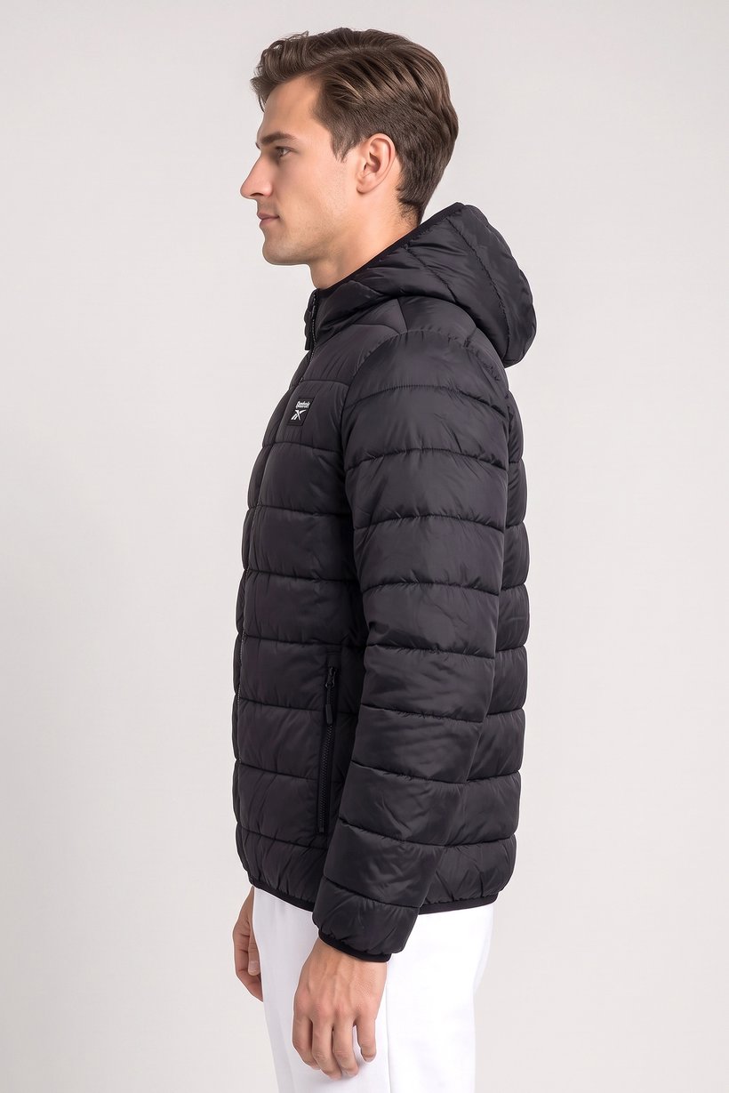 Men Sportswear Fit Outdoor Jacket, Black
