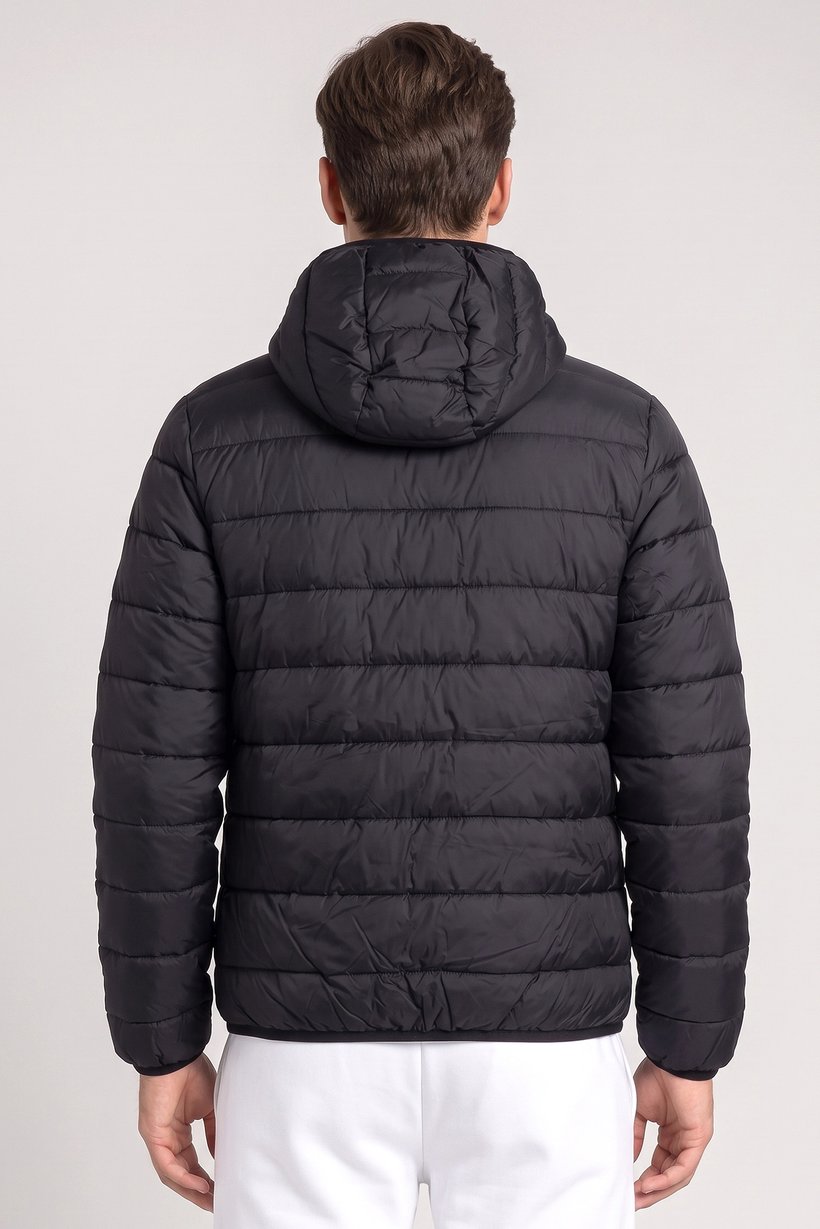 Men Sportswear Fit Outdoor Jacket, Black