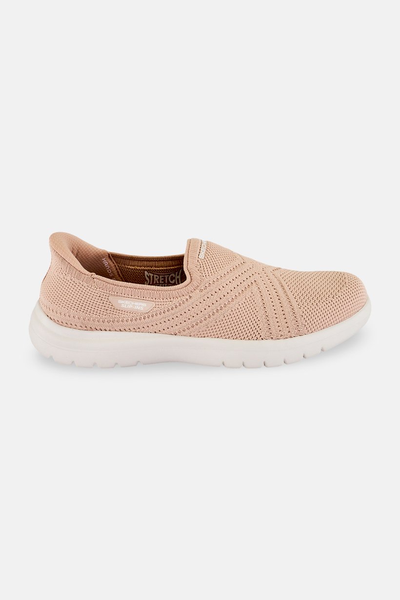 Women Excellency Slip On Outdoor Shoes, Blush Pink