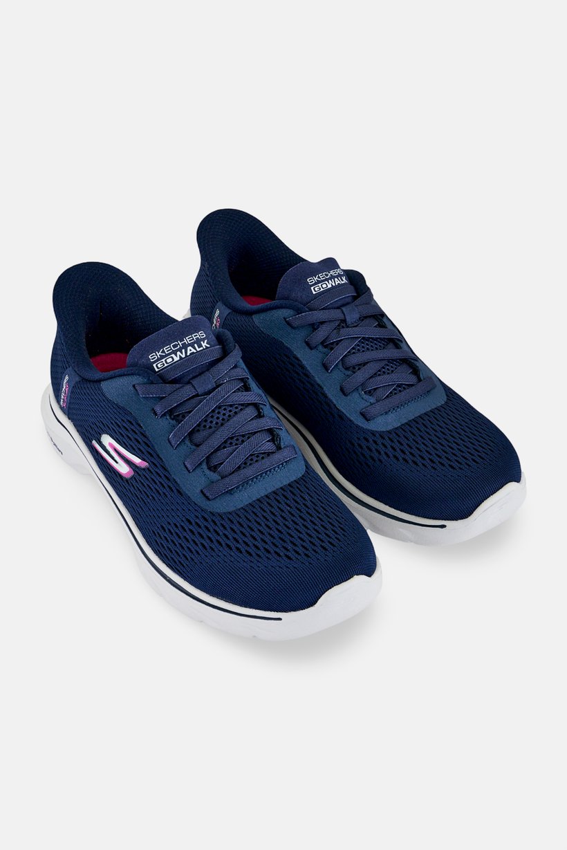 Women Go Walk Slip On Walking Shoes, Navy