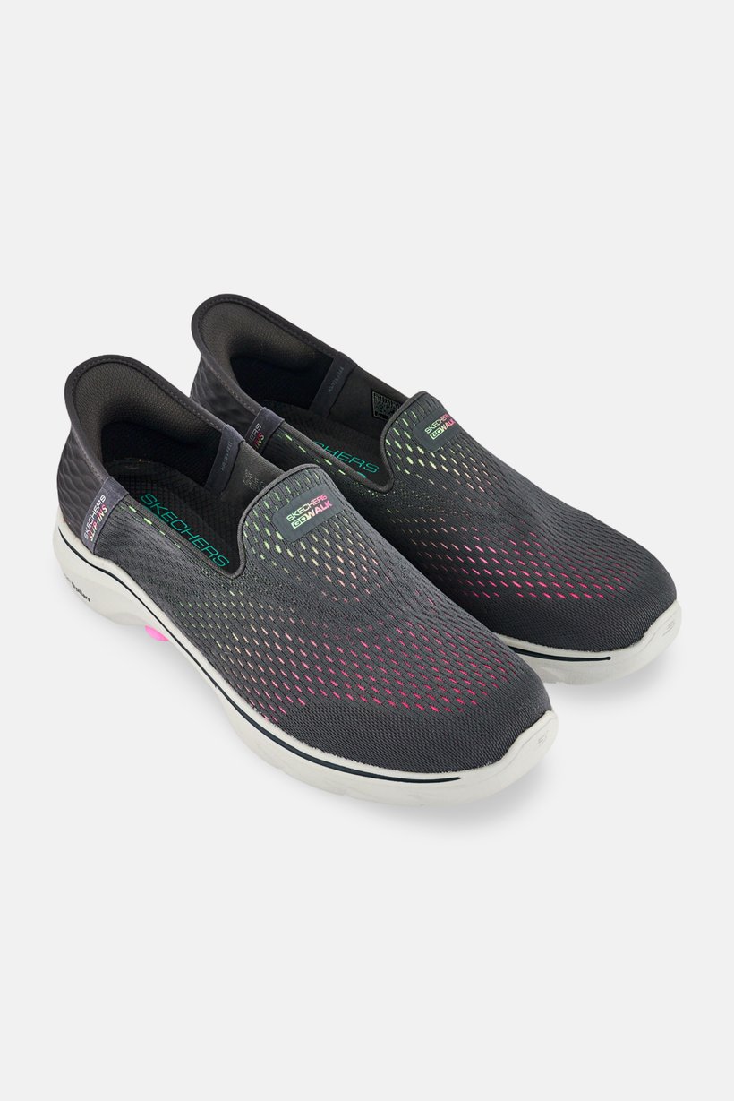 Women Go Walk 7 Slip On Outdoor Shoes, Dark Grey