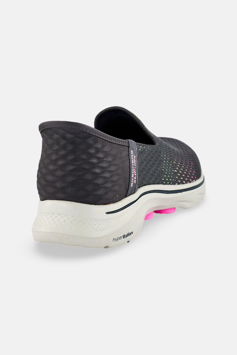 Women Go Walk 7 Slip On Outdoor Shoes, Dark Grey