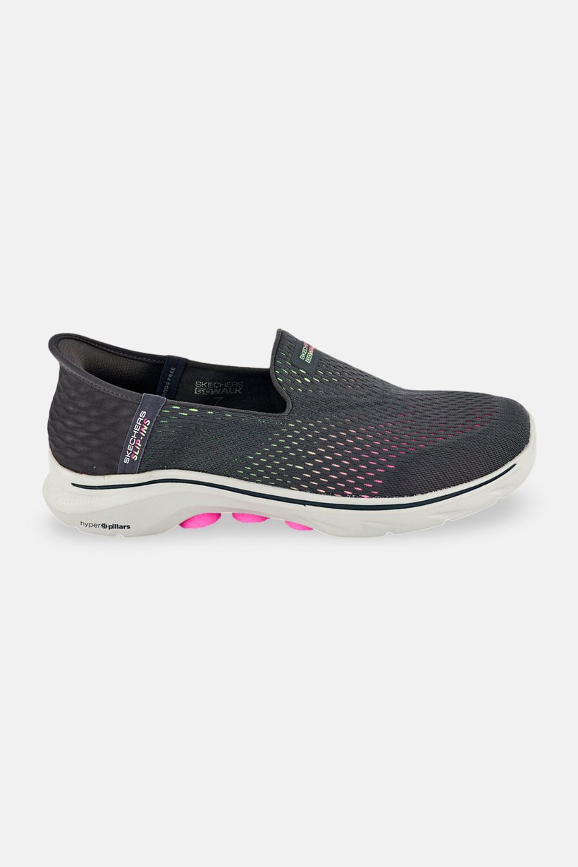 Women Go Walk 7 Slip On Outdoor Shoes, Dark Grey