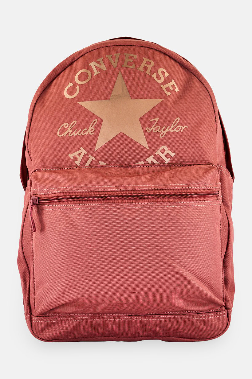 Men Brand Logo Backpack, Old Rose