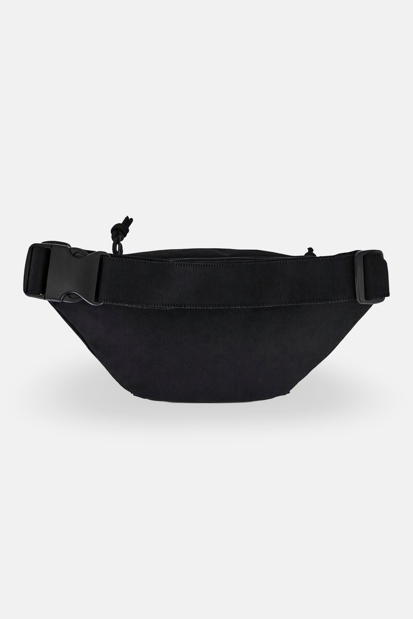 Men Brand Logo Fanny Bag, Black