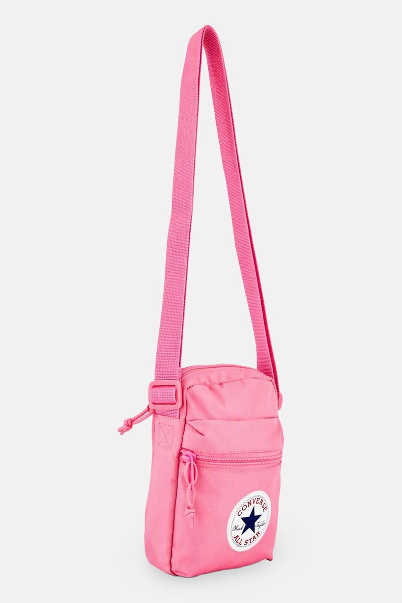 Women Brand Logo Cross Body Bag, Pink