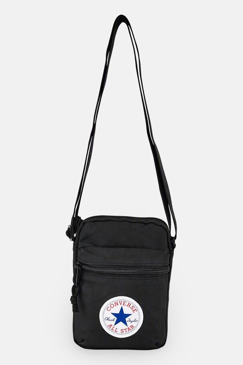 Women Brand Logo Cross Body Bag, Black