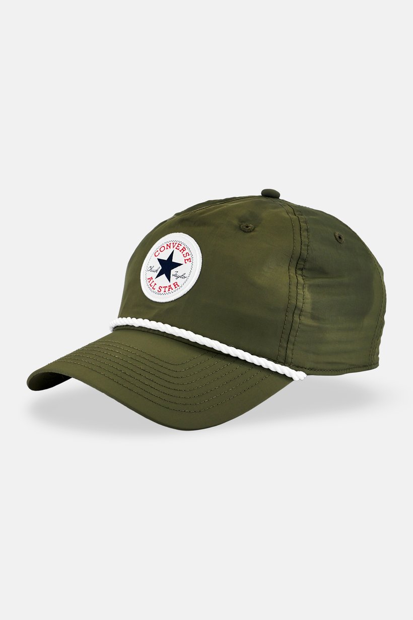 Men Embroidered Logo Adjustable Cap, Olive