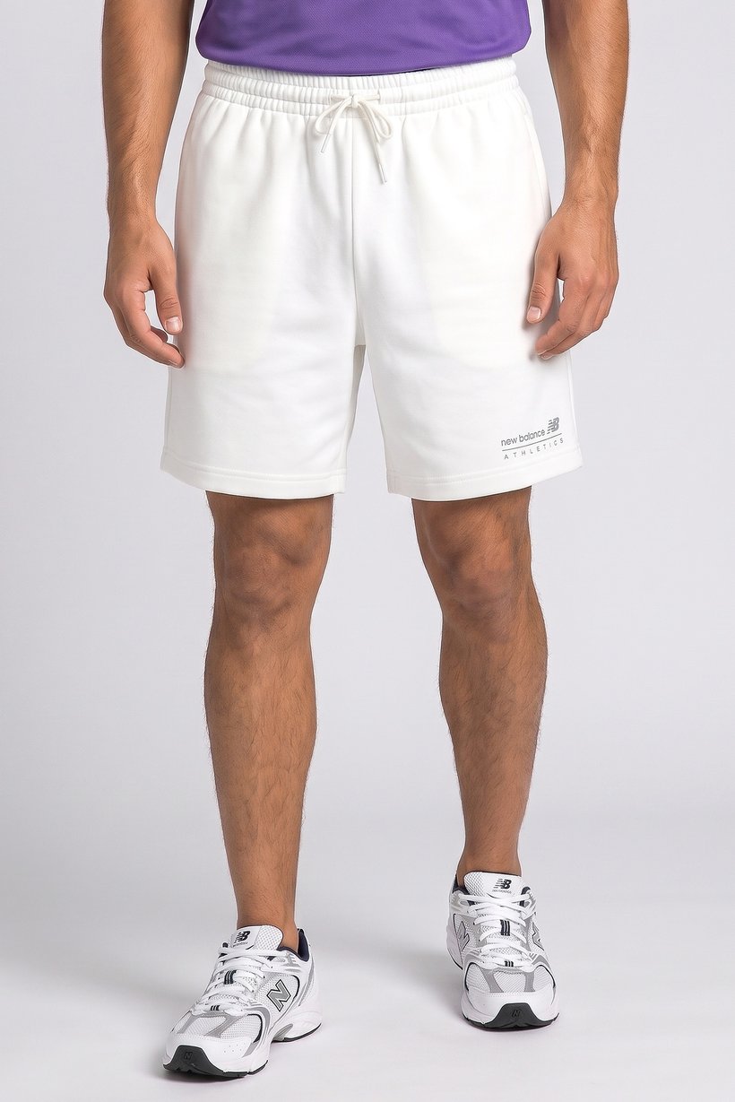 Men Relaxed Fit 7 Inseam Outdoor Shorts, White