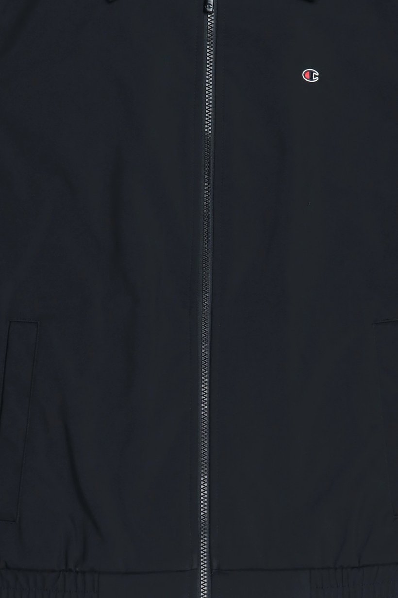 Men Sportswear Fit Outdoor Full Zip Jacket, Black