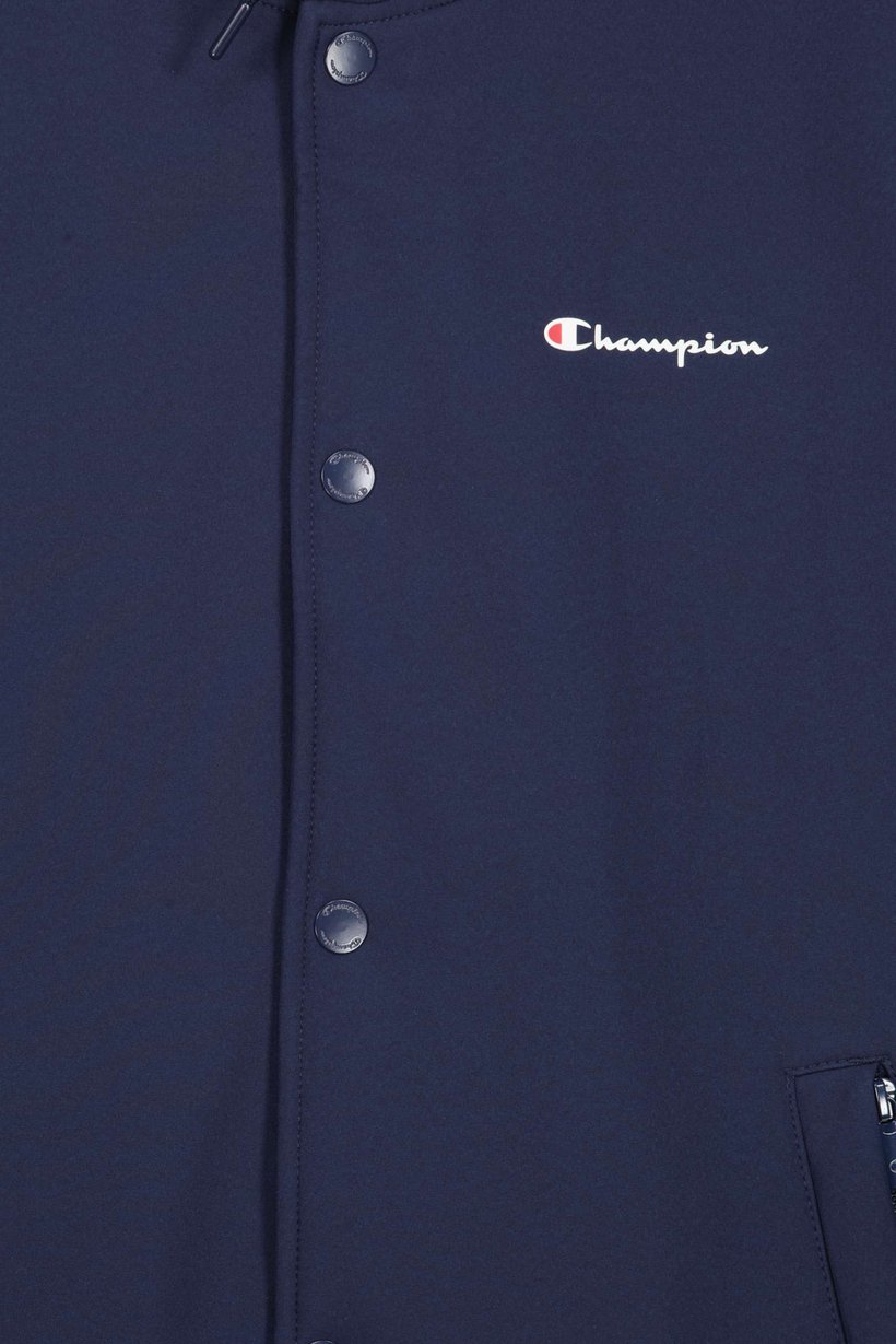 Men Sportswear Fit Outdoor Soft Shell Jacket, Navy Blue