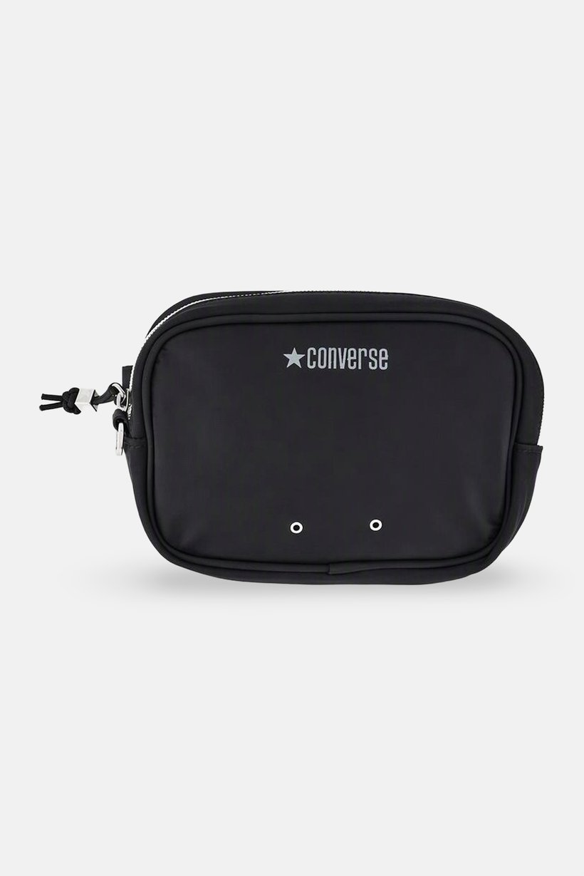 Women Brand Logo Cross Body Bag, Black