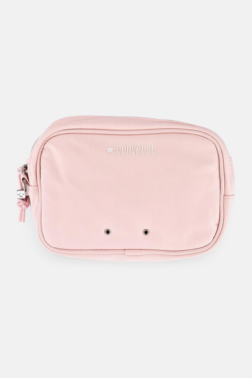 Women Brand Logo Cross Body Bag, Pink