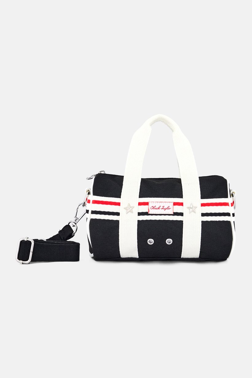 Women Brand Logo Cross Body Bag, Black