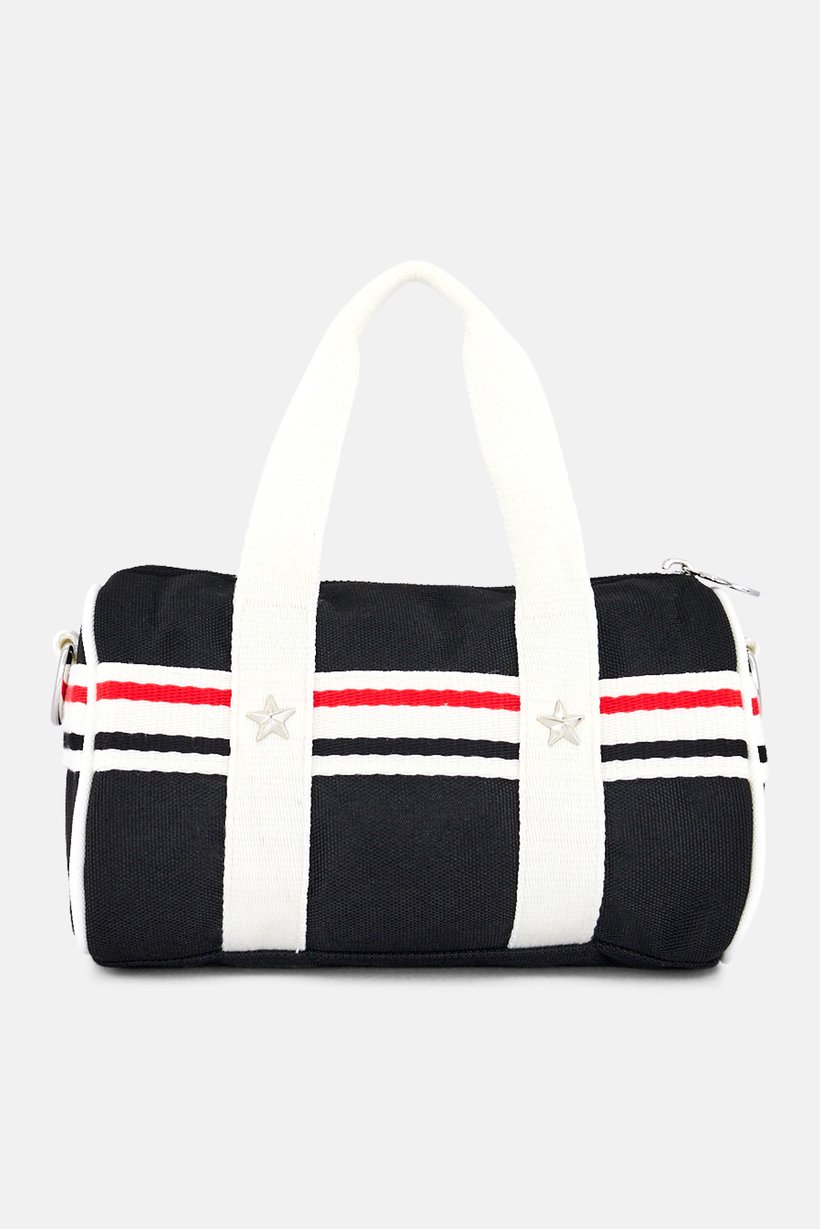 Women Brand Logo Cross Body Bag, Black