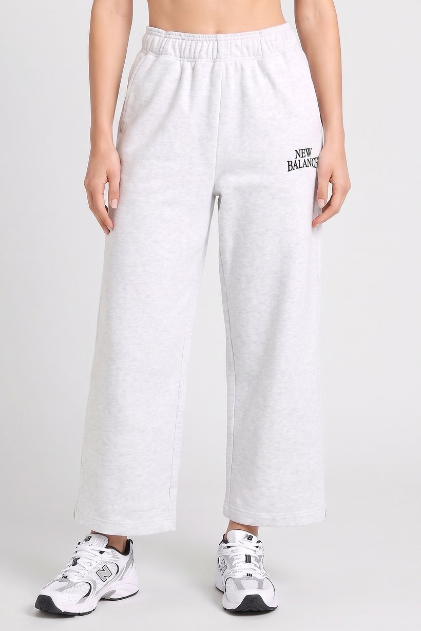 Women Relaxed Fit Outdoor Track Pants, Light Grey