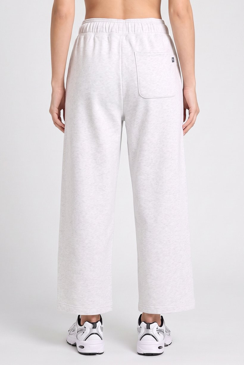 Women Relaxed Fit Outdoor Track Pants, Light Grey