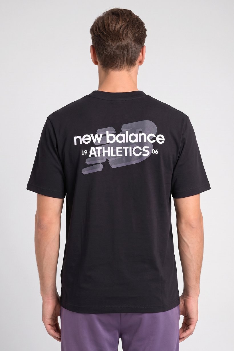 Men Oversized Fit Short Sleeve Outdoor T-Shirt, Black