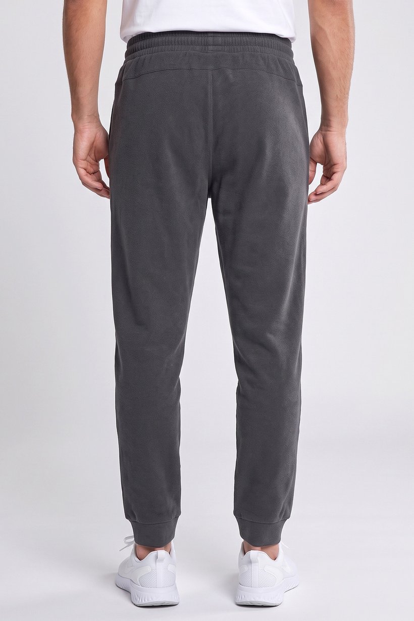Men Sportswear Fit Drawstring Outdoor Sweatpants, Grey