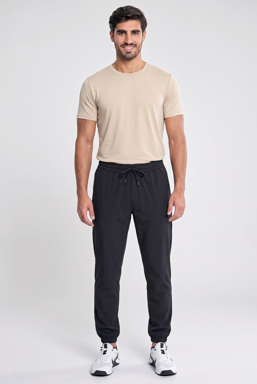 Men Sportswear Fit Outdoor Track Pants, Grey
