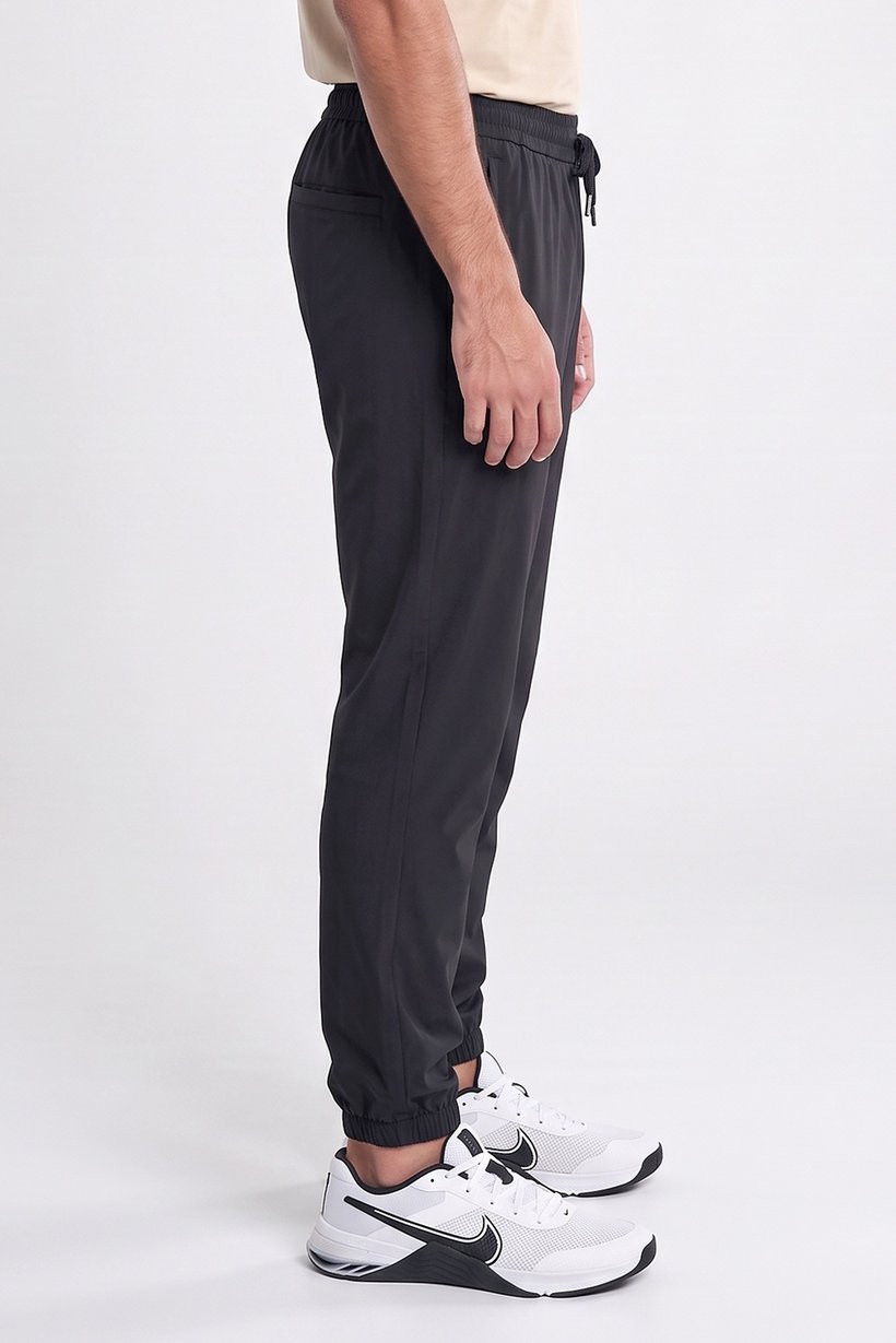 Men Sportswear Fit Outdoor Track Pants, Grey