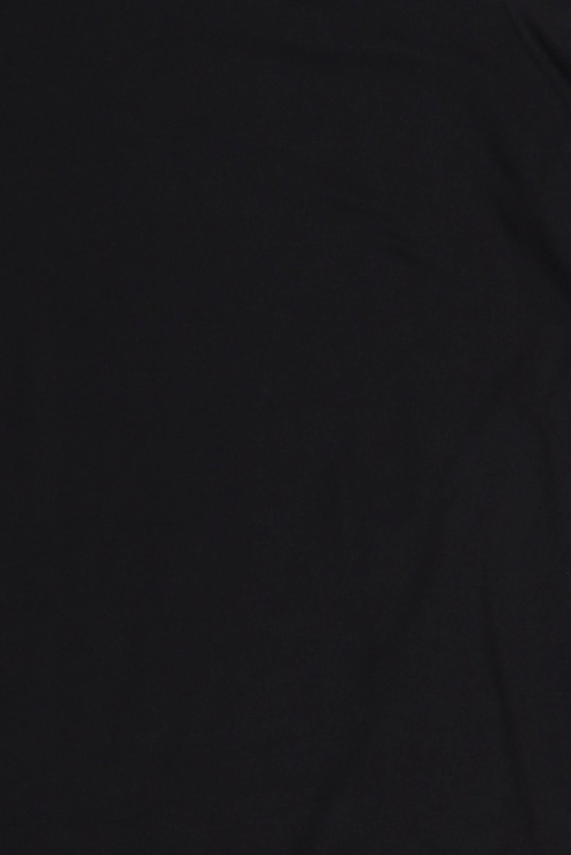 Men 3 Pcs Solid Short Sleeve Under Shirts, Black
