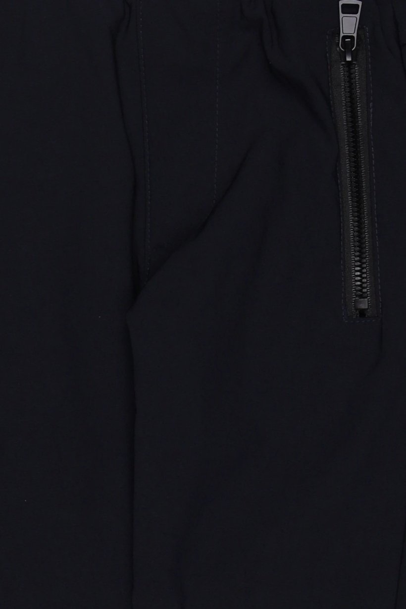 Kids Boy Regular Fit Brand Logo Jogger Pants, Navy