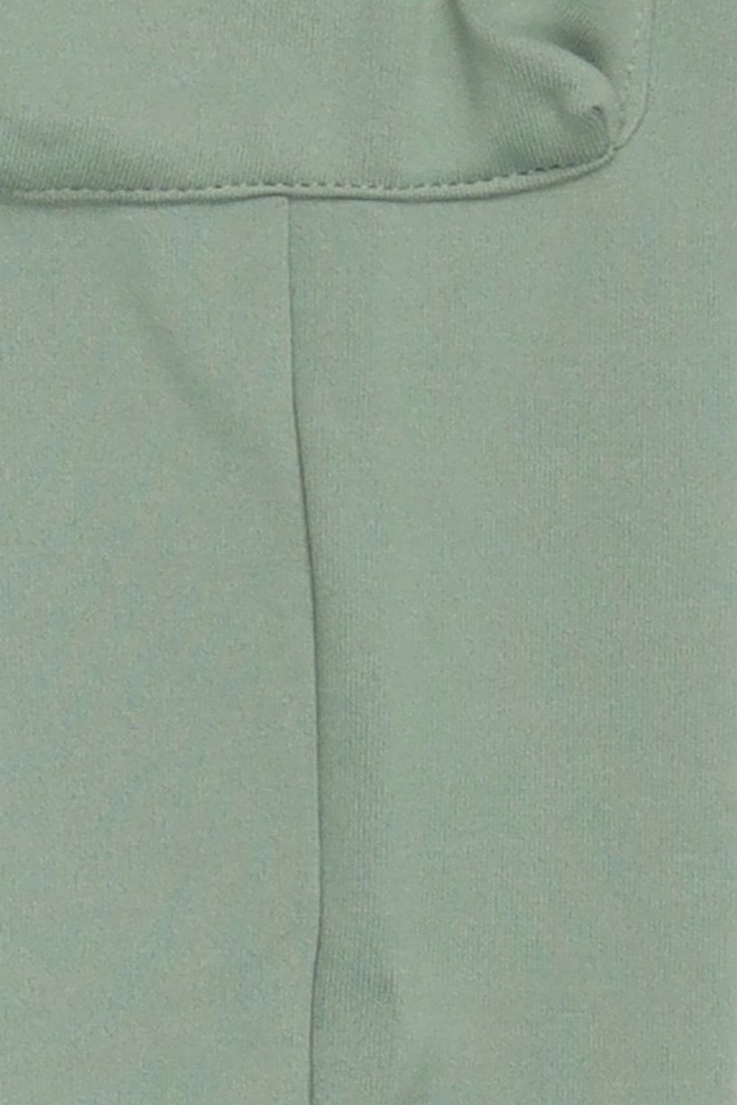 Kids Boy Regular Fit Solid Cargo Pants, Sage Green