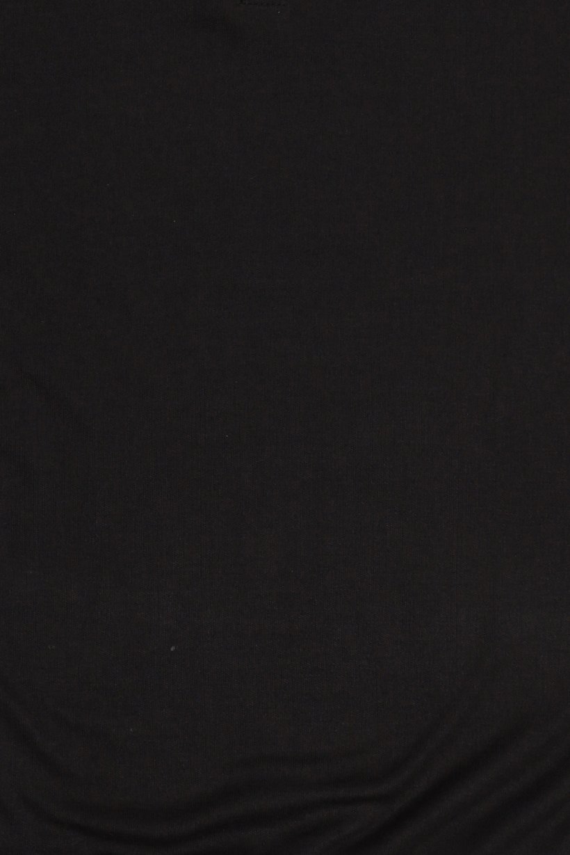 Men Spread Collar Textured Polo Shirt, Dark Brown
