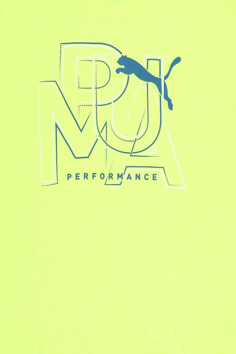 Men Regular Fit Short Sleeve Training T-Shirt, Lime Green