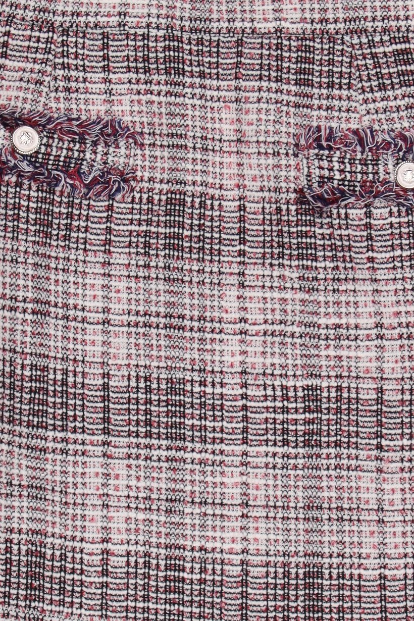Women Textured Mini Skirt, Multicolor